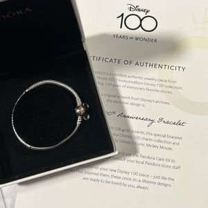 PANDORA MICKEY MOUSE 100 YEAR BRACELET